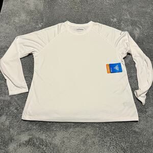 Columbia PFG Shirt Womens XXL Solar Stream Ling Sleeve Performance